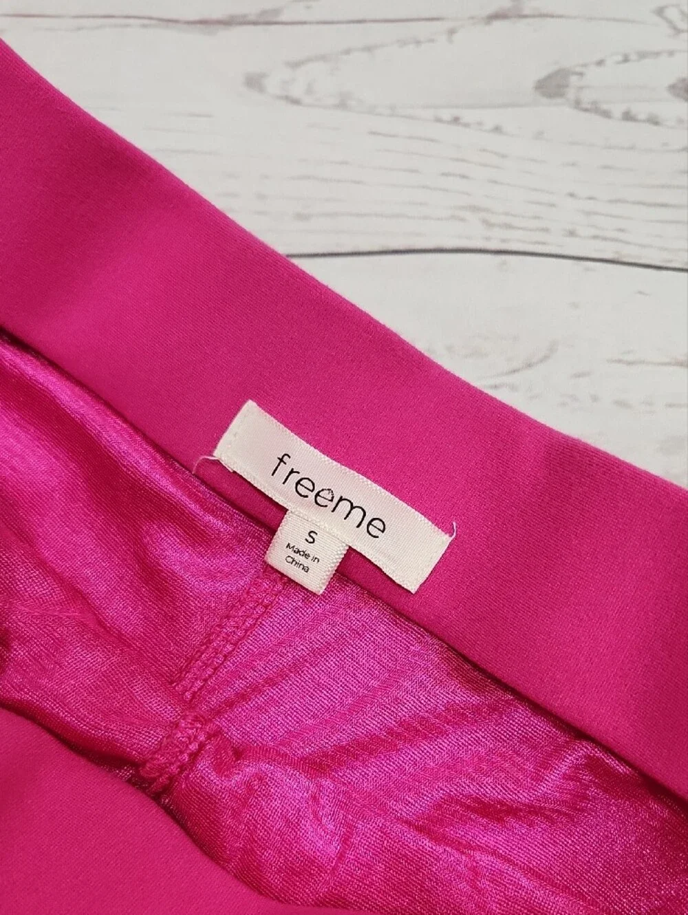 Women's Hot Pink Pleated Circle Skirt